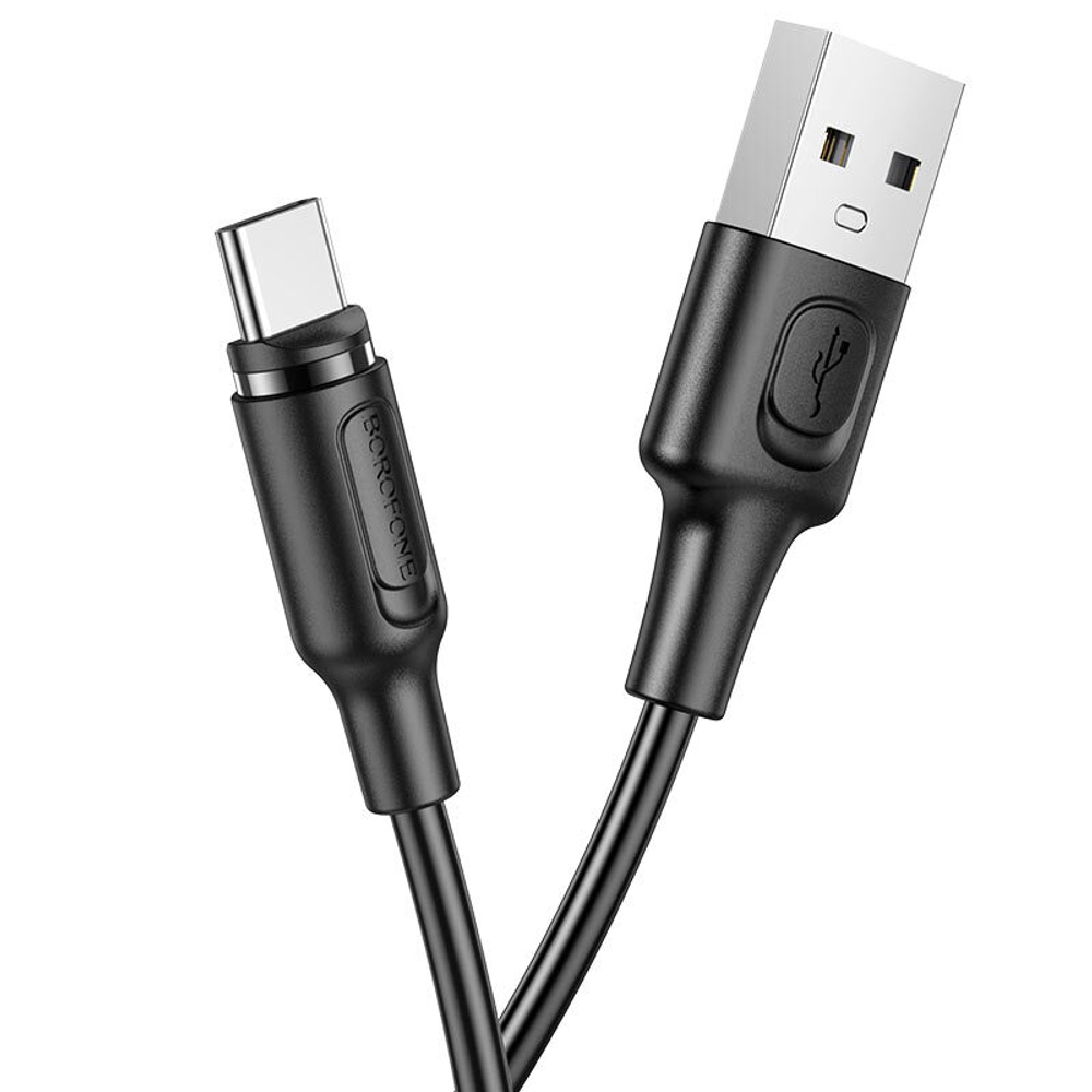 Кабель 1m USB/type-c 2.4A BX41 магнитный Borofone black