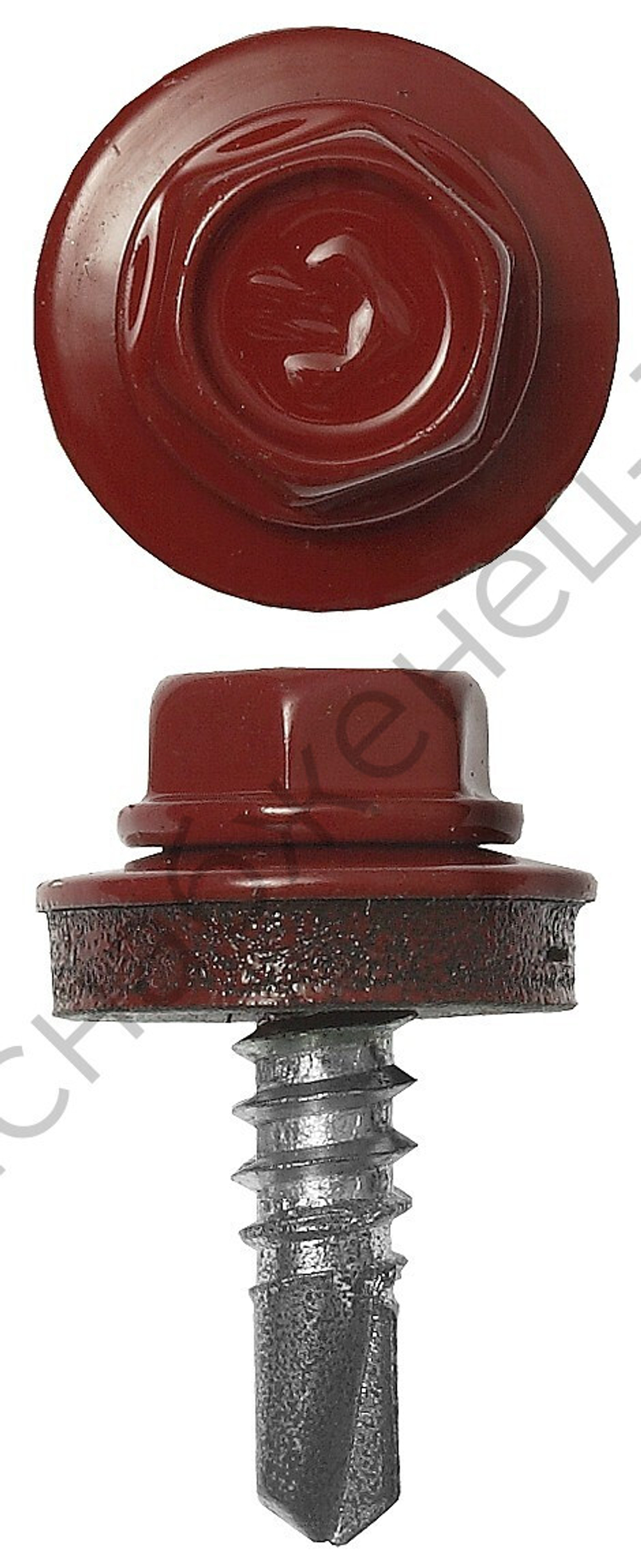 ЗУБР СКМ 3003 25 х 5.5 мм, рубин.-красн., кровельный саморез, 1800 шт (4-300310-55-025-3003)