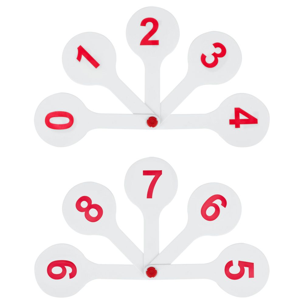 Веер цифры 0-9, Стамм