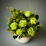 «Лайм» - композиция из стабилизированных цветов