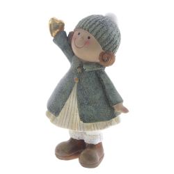 GAEM Фигурка декоративная "Девочка", L8 W5 H12 см, 2в.