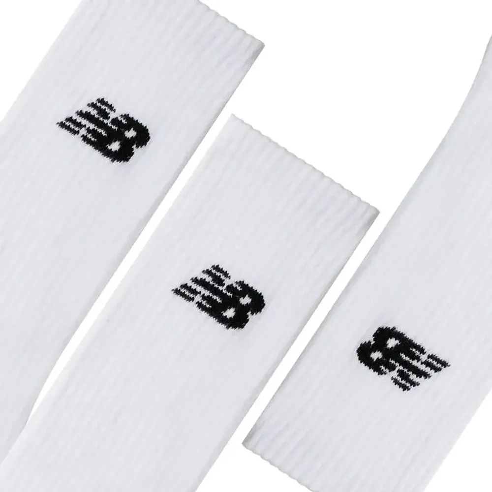 Теннисные носки New Balance Everyday Crew 3P - white