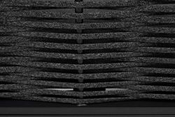 "Париж" модуль диванный правый, двухместный, цвет серый