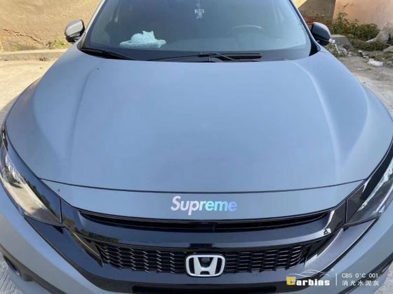 Плёнка матовая серая 0&#39;C Matte Cement Gray Carbins 10 погонных метров