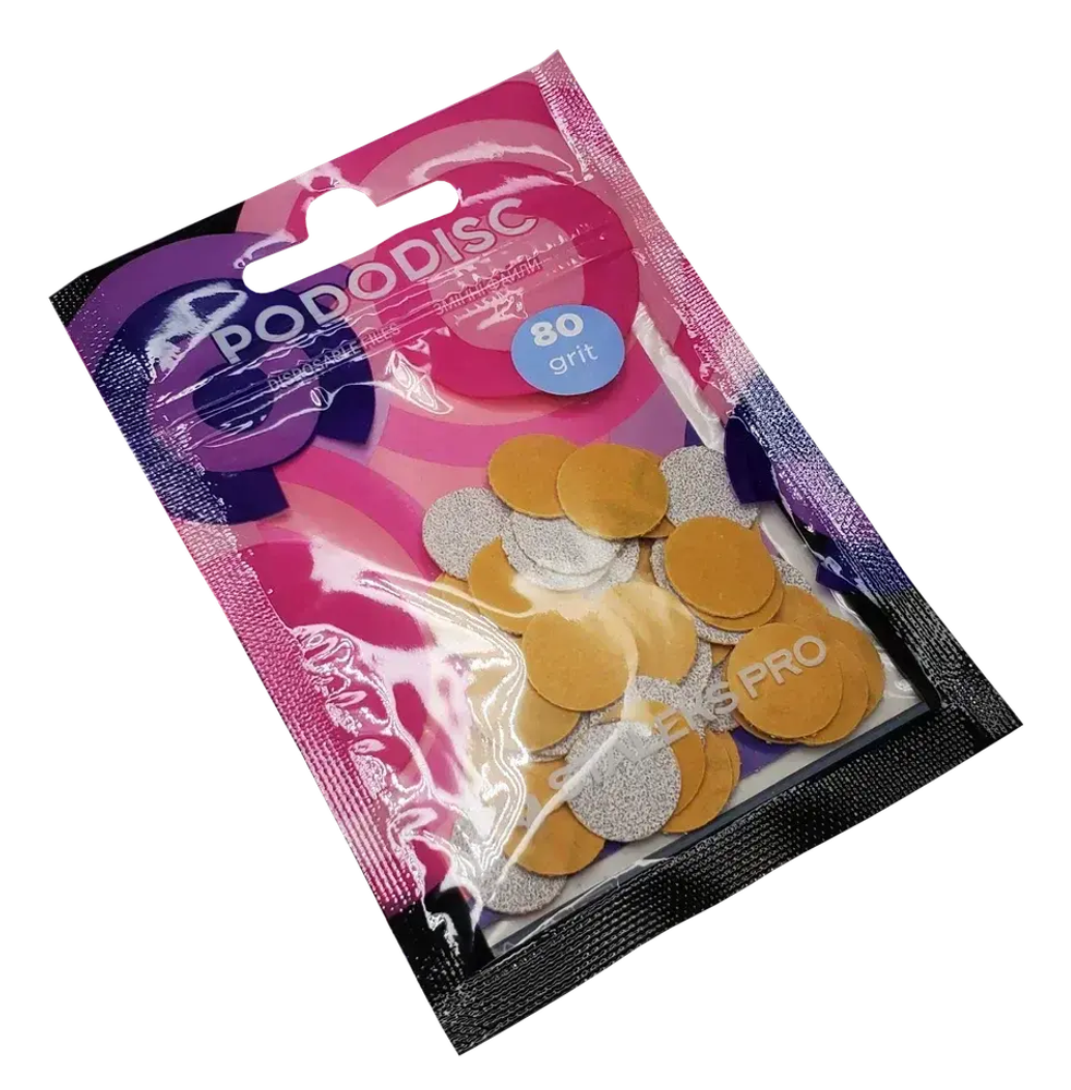 Сменные файлы для педикюрного диска S 80 грит STALEKS PRO, 50 шт