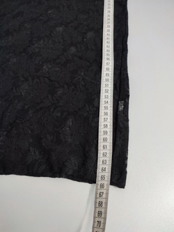 Топ черный кружевной 42 размер