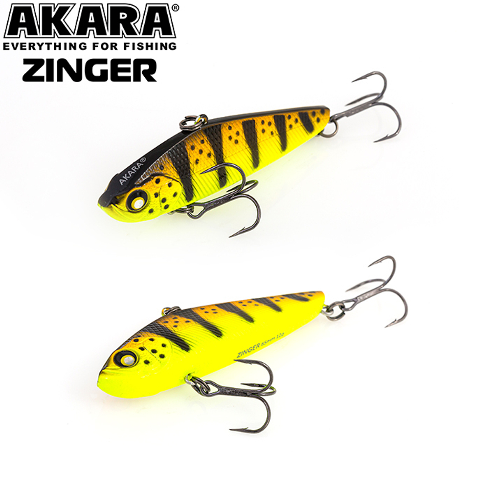 Воблер Akara раттлин Zinger 65 мм 12 гр. (3/7 oz 2,6 in) A12
