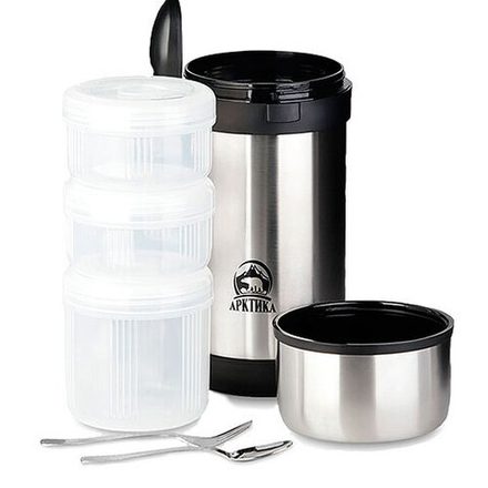 Термос АРКТИКА 403 с контейнерами для еды 1.5л