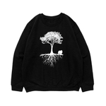 Свитшот "Шпиц у дерева"