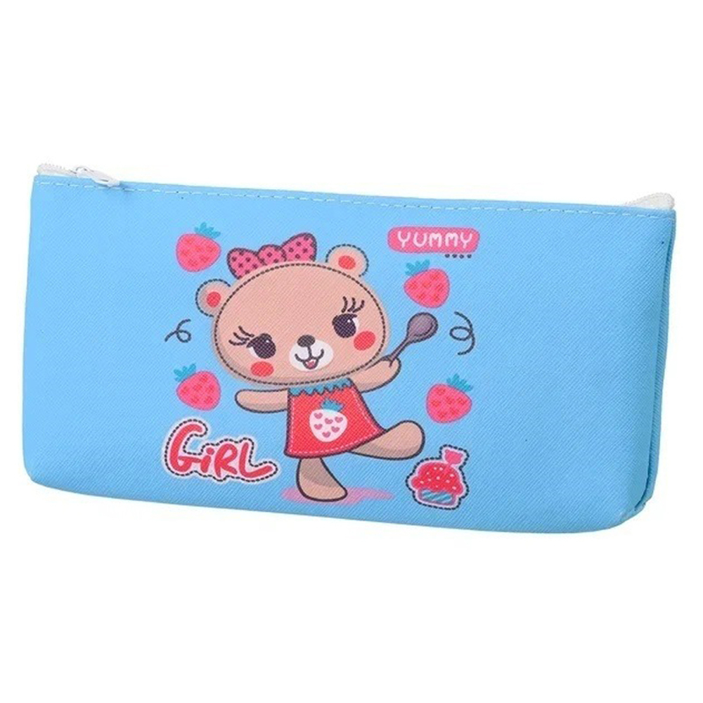 Пенал-косметичка Basir без наполнения, 19,5*9*4 см, серия "Котёнок", ассорти