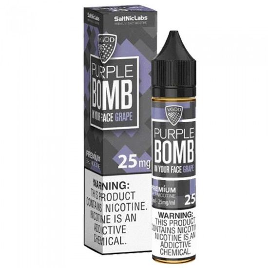 Жидкость VGOD (30 мл, 20 мг HARD SALT) Iced Purple Bomb