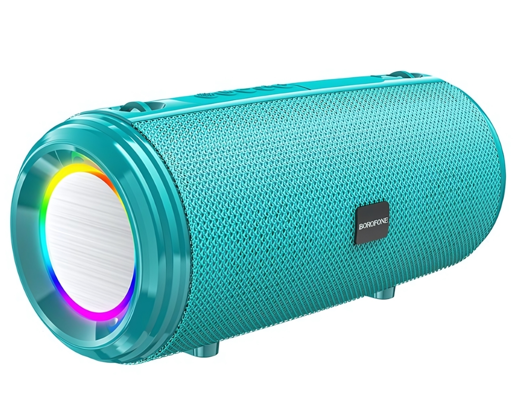 Портативная колонка Borofone BR13, 10W, BT5.0, 1200mAh Peacock Blue
