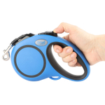 Поводок-рулетка для собак Urban M, 5м до 25кг, лента, синий, Triol