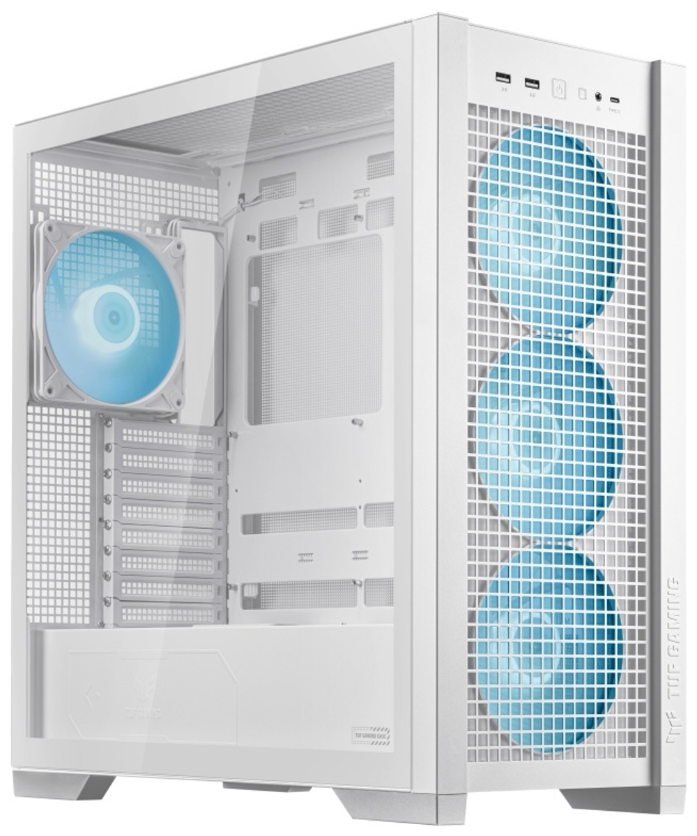 Корпус ASUS TUF GAMING GT302 TG ARGB 90DC00I3-B19000 белый