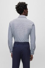 Рубашка P HANK s kent C BOSS BLACK - голубой(50503091)