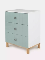 Комод RANT "BAMBOO" 64см 3 ящ. (арт.111) Light Green Коллекция White