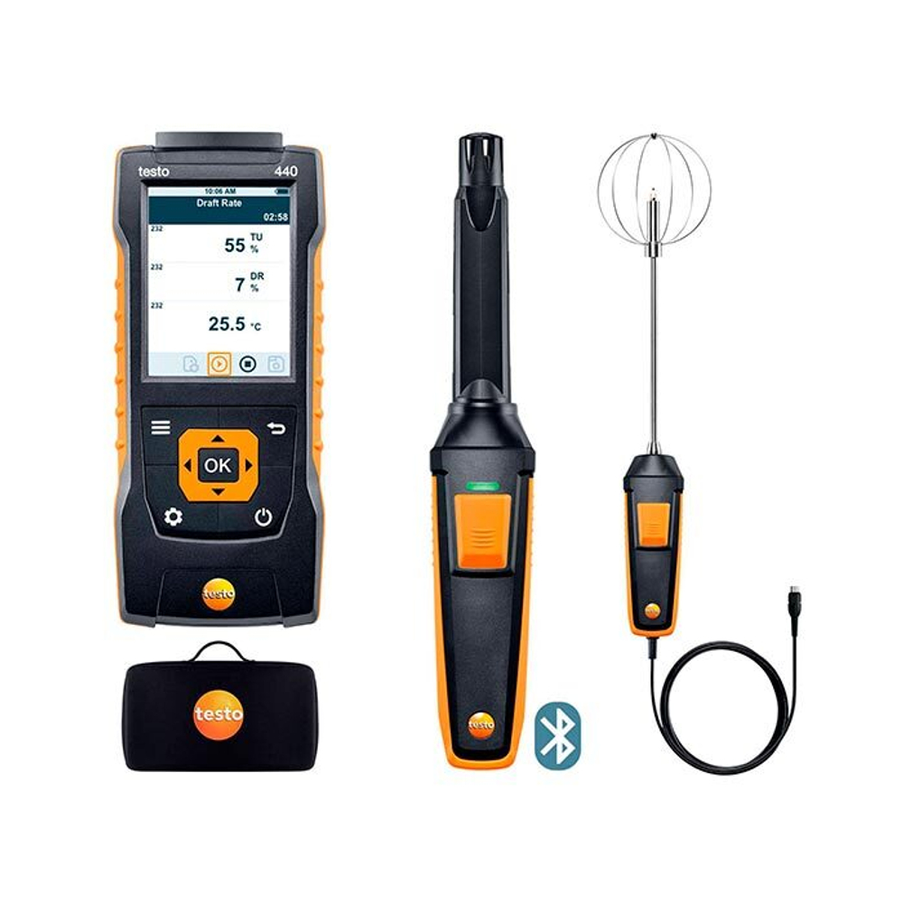 Testo 440. Комплект уровня комфорта