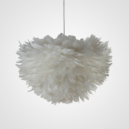 Люстра Feathers D70 White By Imperiumloft