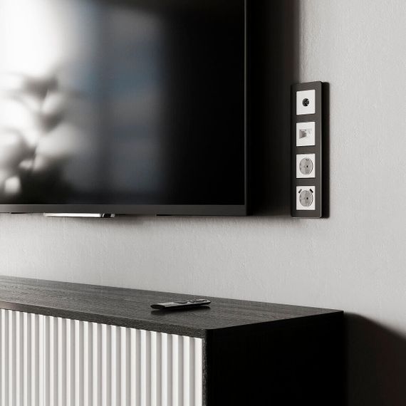 Розетка двойная Ethernet RJ-45 Werkel белый матовый W1181161 4690389192272