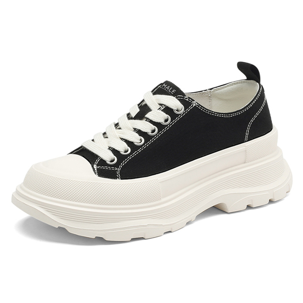 HALEBOSS Slip Resistant, Abrasion Resistant, Breathable, Lightweight, Height Increasing Low top Canvas Shoes Unisex