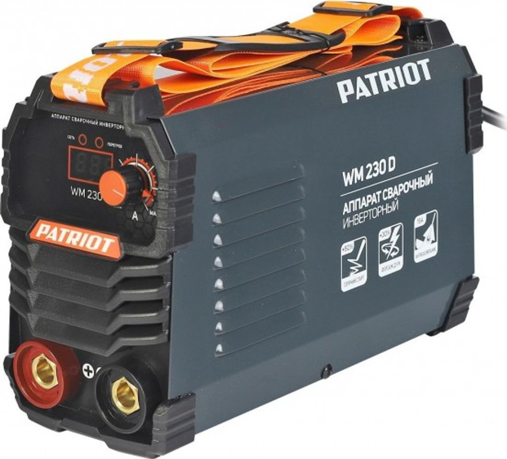 Сварочный инвертор PATRIOT WM230D MMA 605302023 605302023