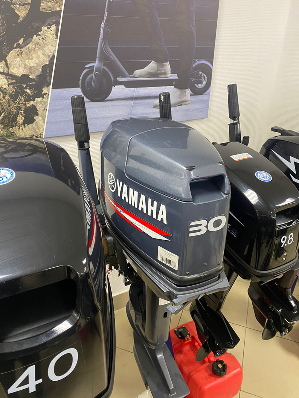 2х-тактный лодочный мотор YAMAHA 30HMHS