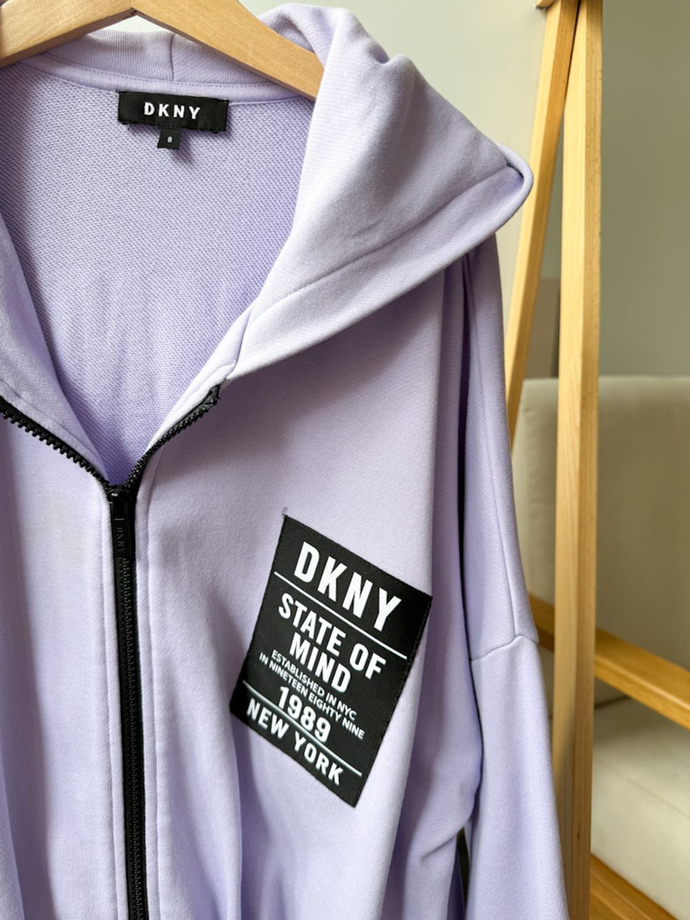 Хлопковая толстовка DKNY, 128