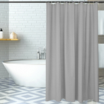 Штора для ванной полиэстер 180*180"Бэтти»(серые)