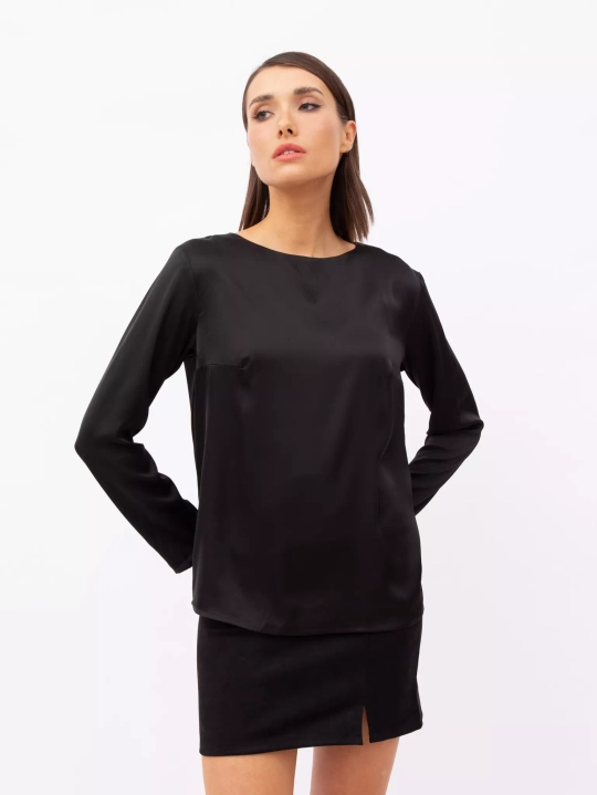 Блузка с рукавом Anyday Icon Blouse 01, цвет черный