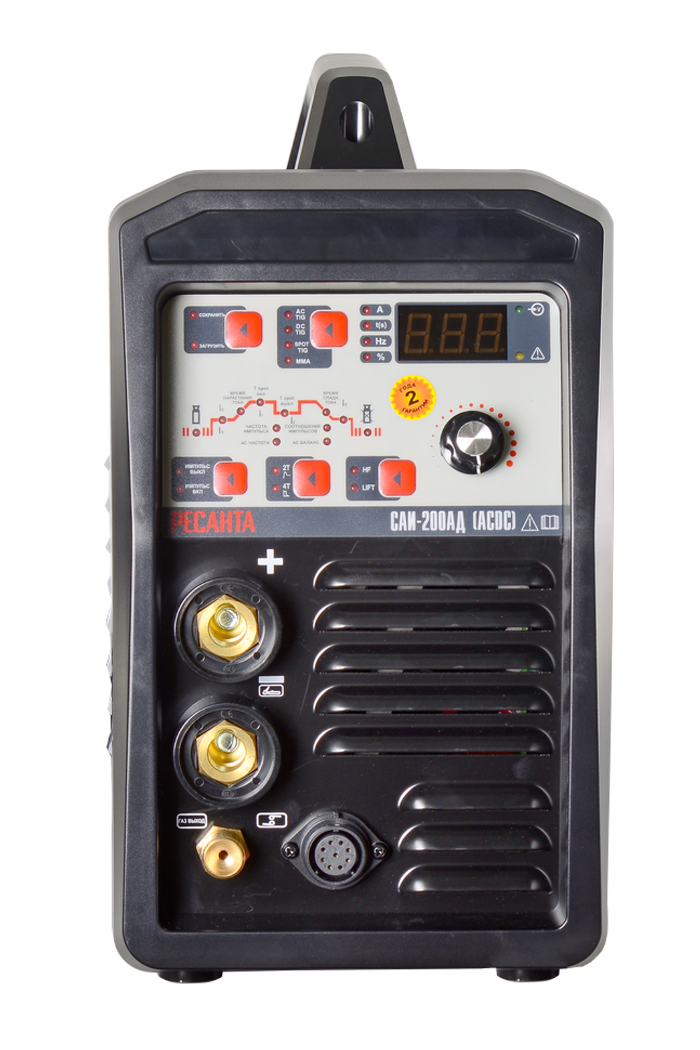 Сварочный аппарат инверторный Ресанта САИ-200АД (АС/DC)