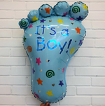 А Фигура Стопа мальчика голубая, 23"/58см W X 32"/82см, 1шт