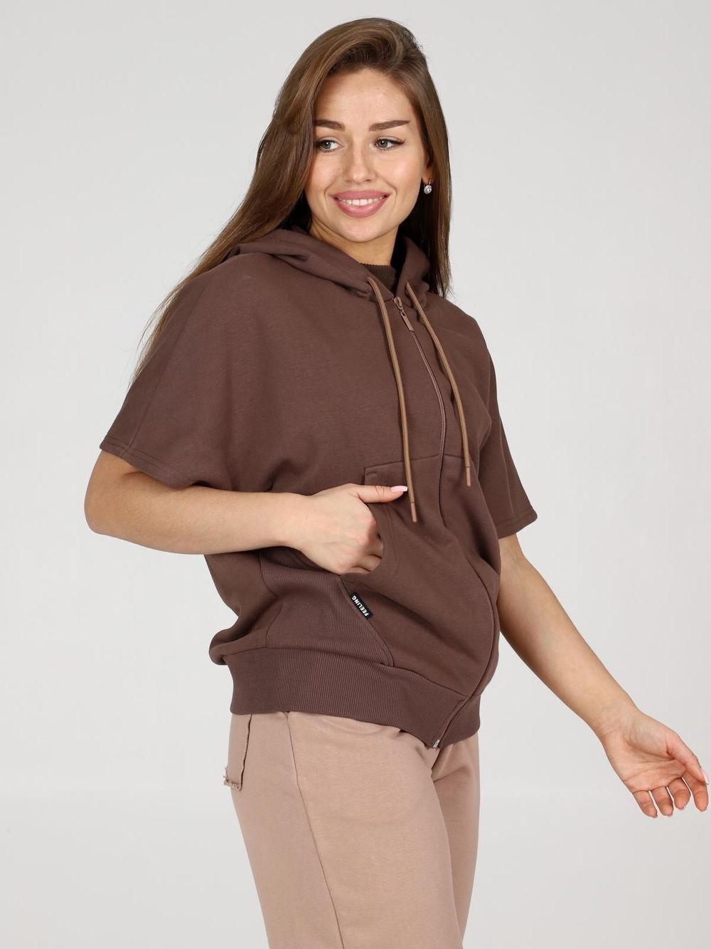 Варвара - жилет какао Iv-capriz (Акция)