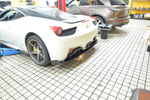 Карбоновый диффузор заднего бампера для Ferrari 458 2009-2015 Феррари