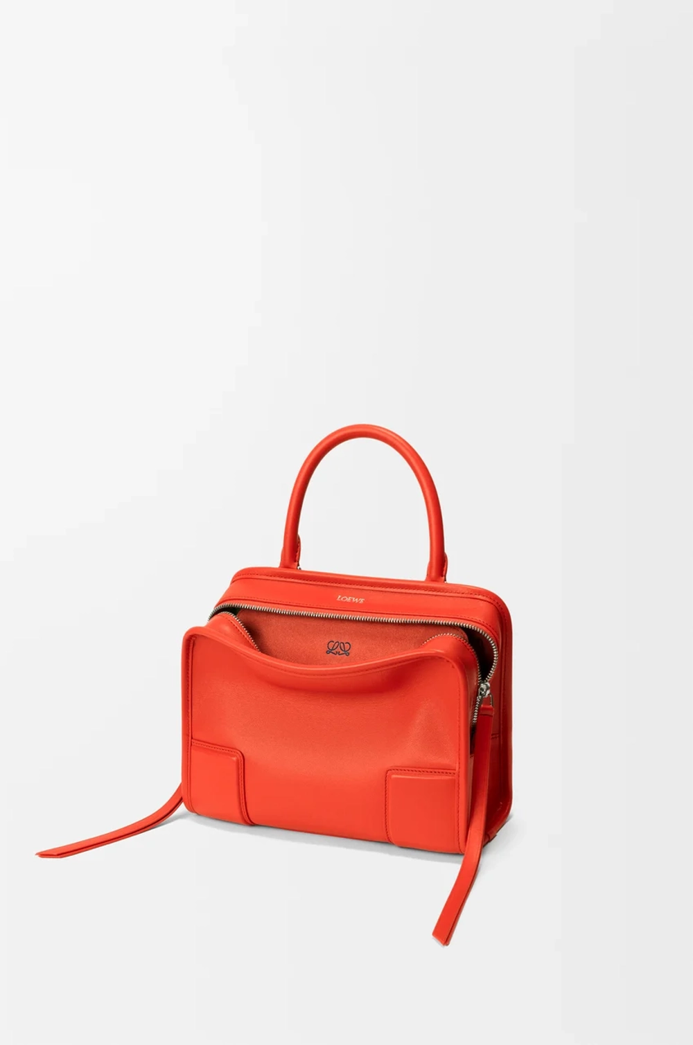Loewe Маленькая сумка Amazona 180 из мягкой телячьей кожи, оранжевый