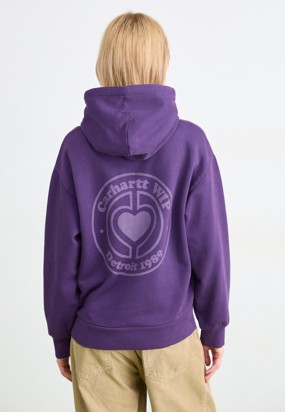 Carhartt WIP Толстовка с капюшоном - Фиолетовый