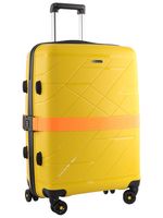 Чемодан 463 / С ремнем / Полипропилен