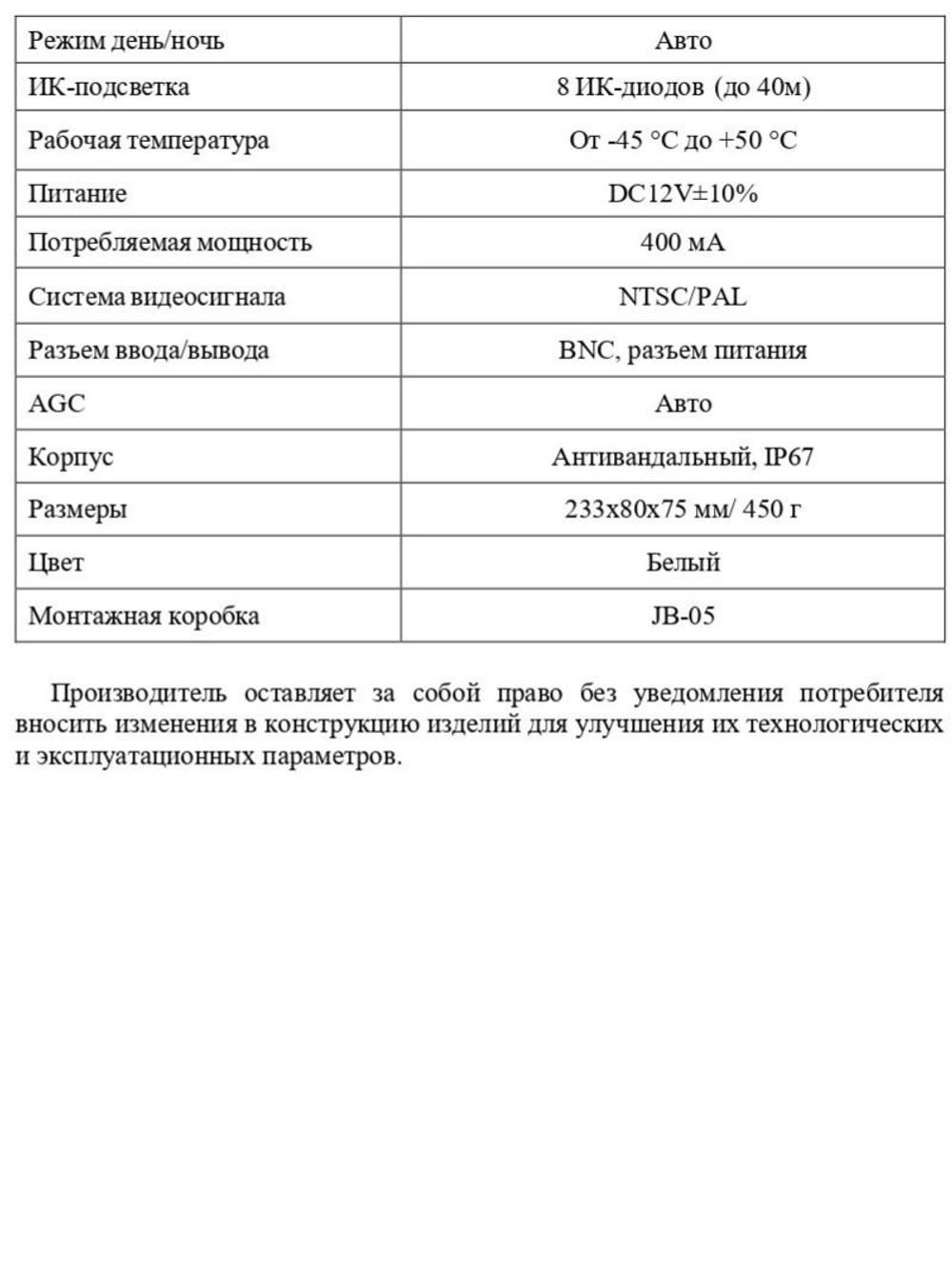 Видеокамера Optimus AHD-H012.1(2.8-12)_V.3