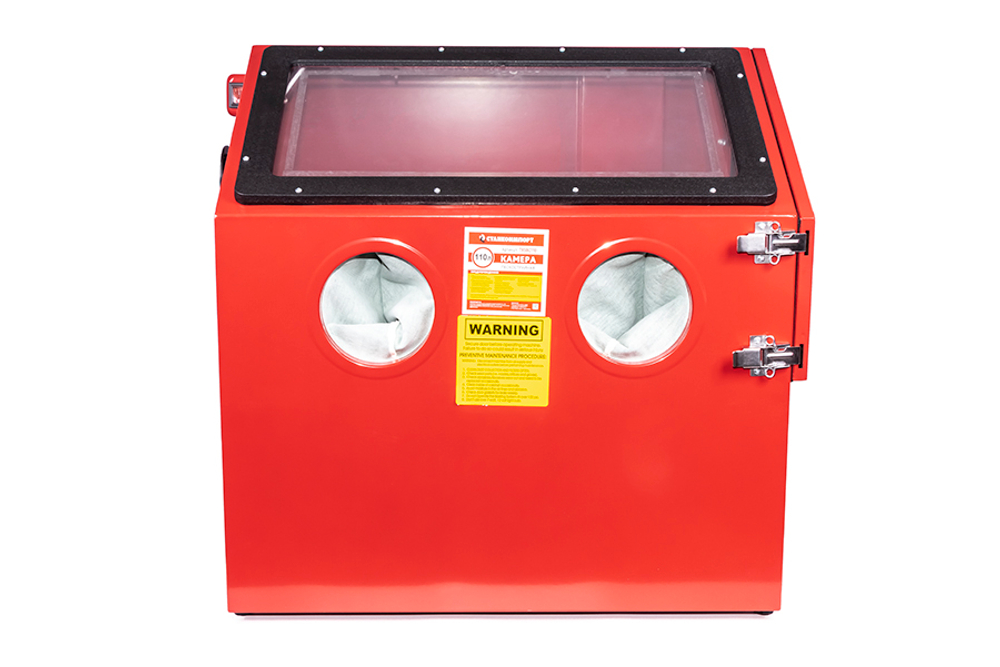 Камера пескоструйная настольная 110 л TRSBC110