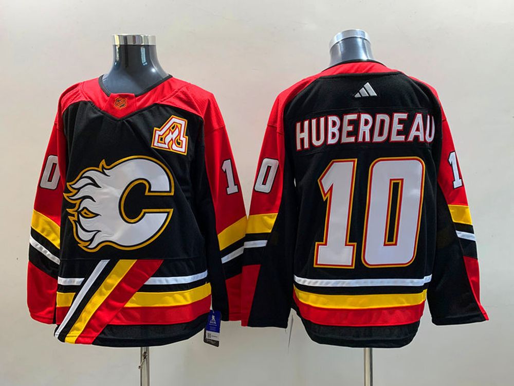 Купить хоккейный свитер НХЛ Calgary Flames Джонатана Юбердо в Москве - ADIDAS REVERSE RETRO 2022