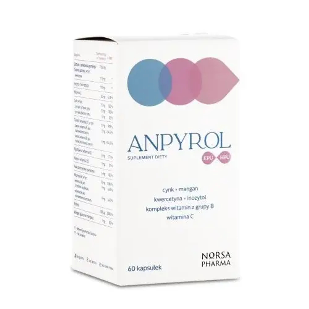 Norsa Pharma Anpyrol KPU/HPU - 60 капсул