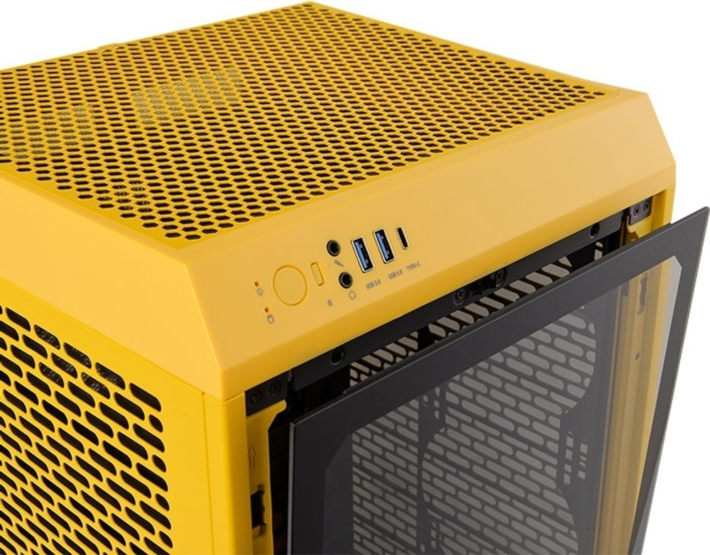 Корпус Thermaltake The Tower 200 Bumblebee CA-1X9-00S4WN-00 желтый