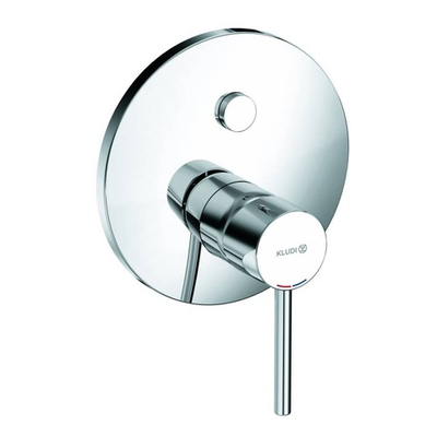 Смеситель для ванны и душа Kludi Bozz встраиваемый, внешняя часть с автоматическим переключателем воды PUSH&SWITCH, хром (386590576)