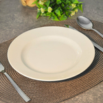 Тарелка 240мм мелкая форма Идиллия Без деколи