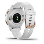 Смарт-часы Garmin Venu 2S белые цвета розовое золото 010-02429-13