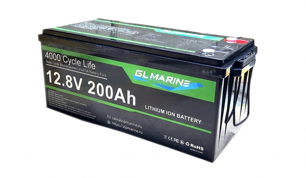 Аккумулятор lifepo4 gl marine lfp12-200 (с bluetooth)