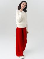 Брюки для девочки 991 красный