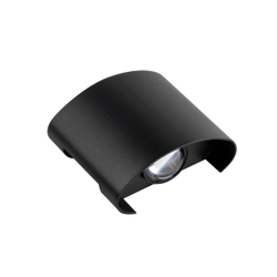 343017 Светильник GEMMA 2х1W LED 220LM G ЧЕРНЫЙ 4000K IP65