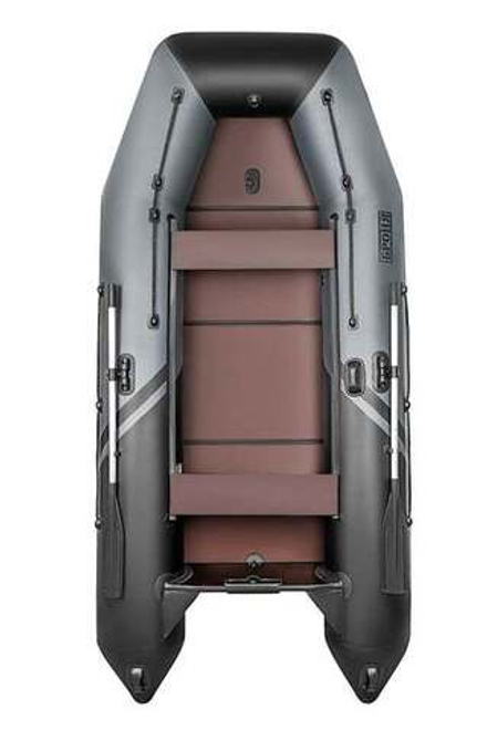 Лодка ПВХ БРОНЯ 340 СК Графит - чёрный