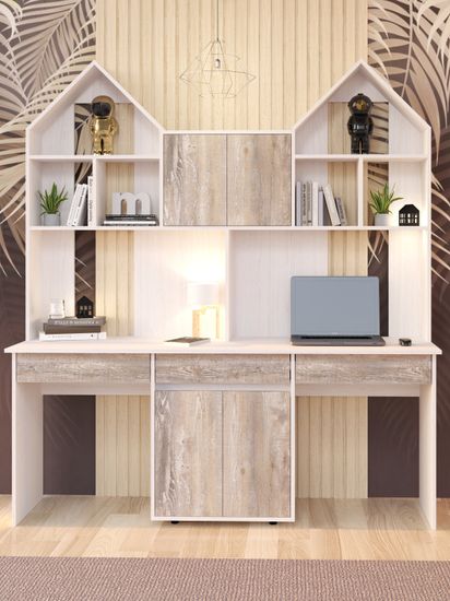 анкор белый / бетон пайн экзотик