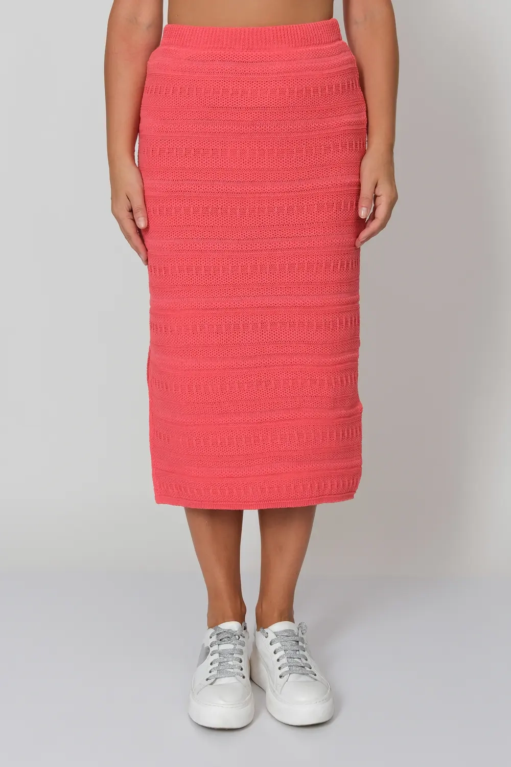Юбка И 022/коралл